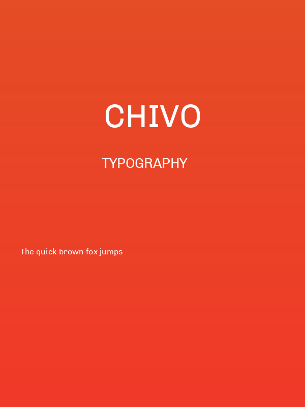 Chivo Poster