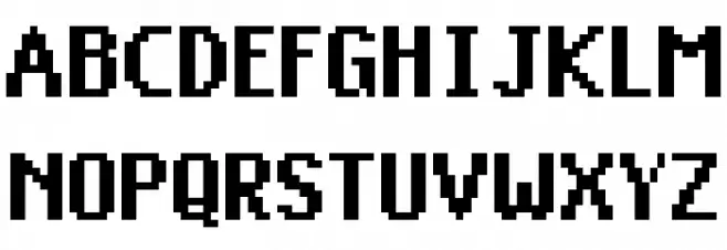 Chixa DemiBold フォント 大文字