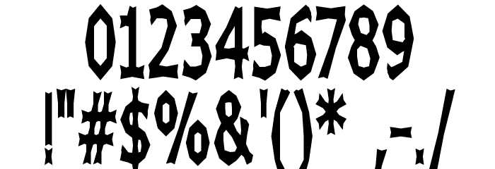 Chizz High Font OTHER CHARS