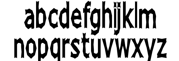 Chizz High Font LOWERCASE