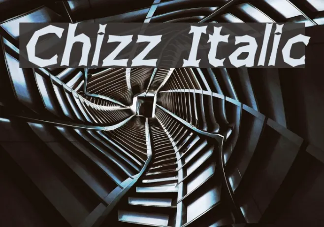 Chizz Italic Example 3