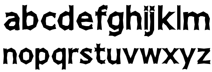 Chizz Wide High Font Litere mici