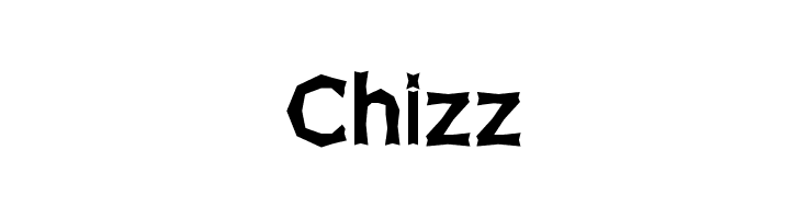 Chizz  フリーフォントのダウンロード