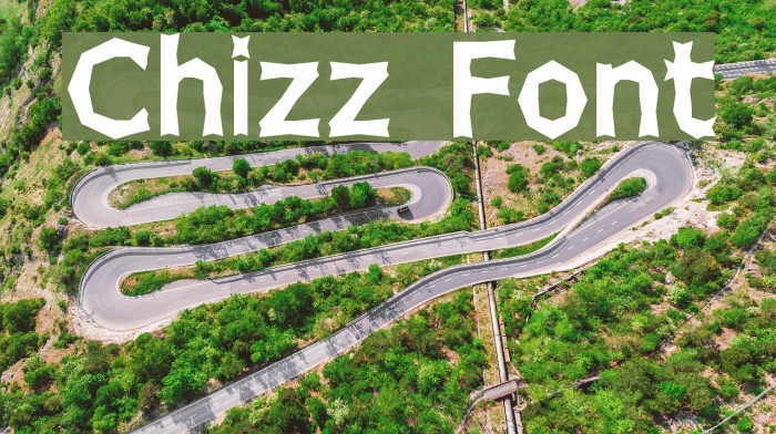 Chizz Fonte examples