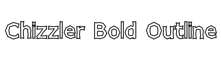 Chizzler Bold Outline  لخطوط تنزيل
