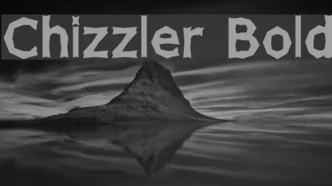 Chizzler Bold Font examples