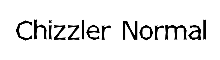 Chizzler Normal  नि: शुल्क फ़ॉन्ट्स डाउनलोड