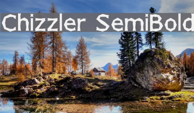 Chizzler SemiBold Example 1