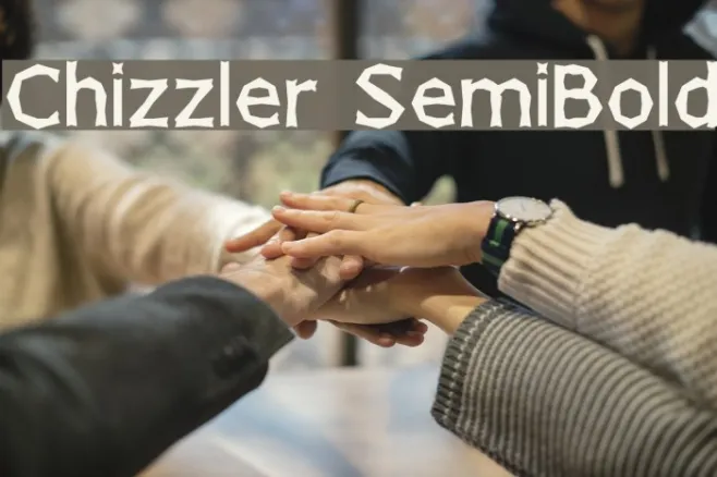 Chizzler SemiBold Example 2