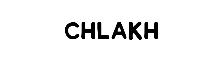 Chlakh  baixar fontes gratis