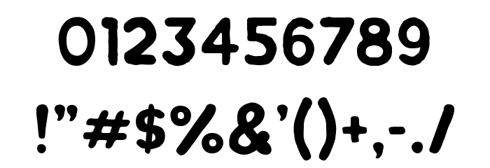 Chlakh Font OTHER CHARS