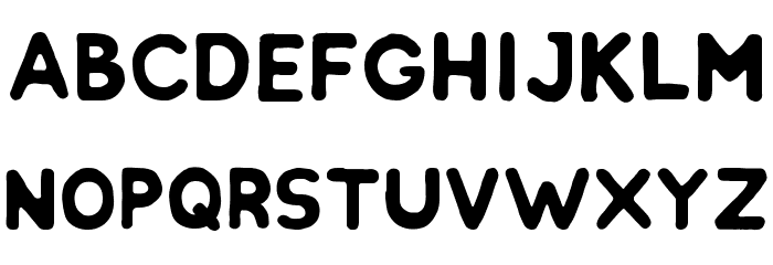 Chlakh Font LOWERCASE