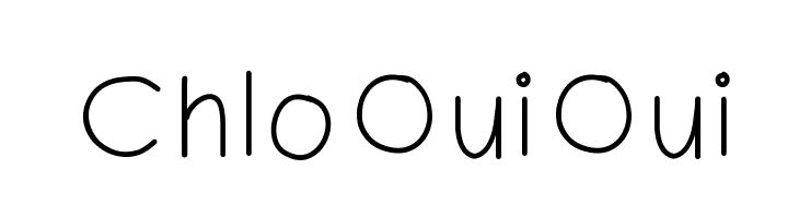 ChloOuiOui Font
