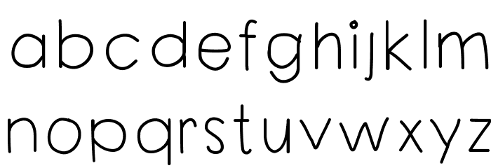 ChloOuiOui Font LOWERCASE