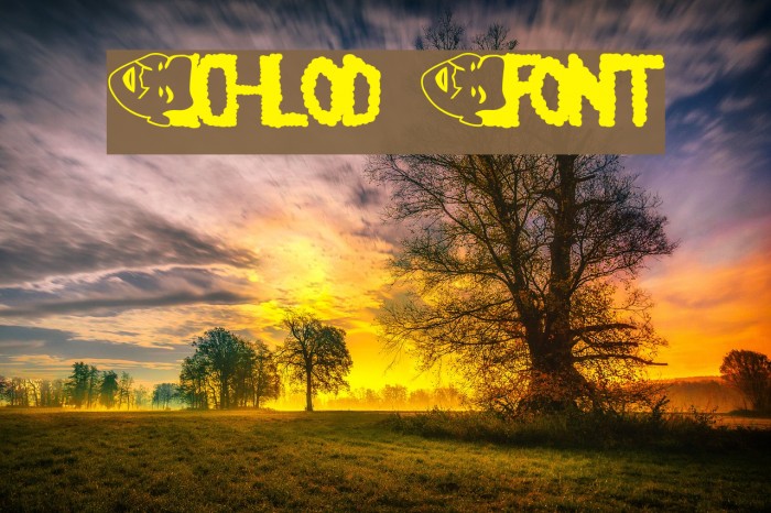 Chlod Font examples