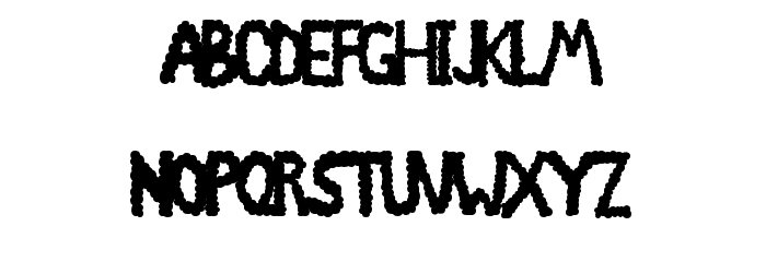 Chlod Font LOWERCASE