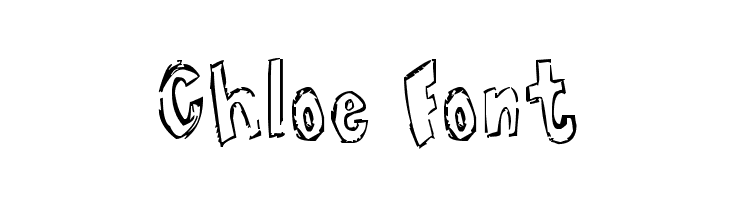 chloe text font free