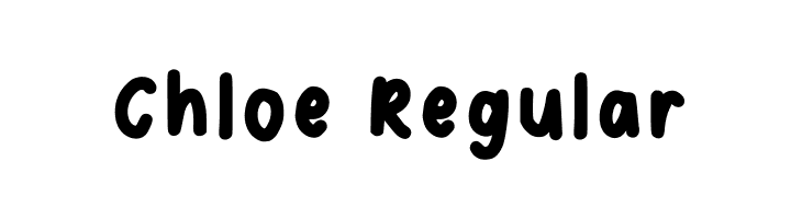 Chloe Regular  font caratteri gratis
