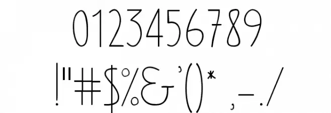 Chloe Font OTHER CHARS