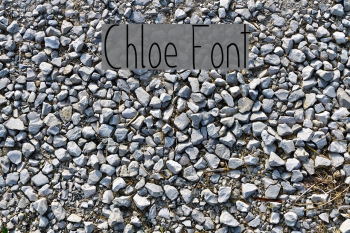 Chloe Font examples