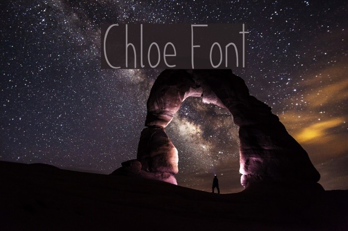 Chloe Font examples