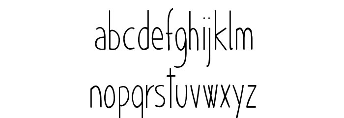 Chloe Font LOWERCASE