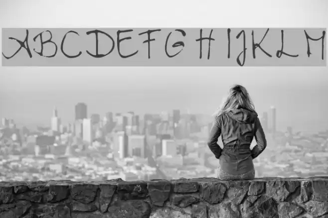 Chloe's handwriting Font examples