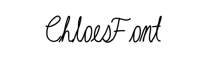 ChloesFont  Descarca Fonturi Gratis