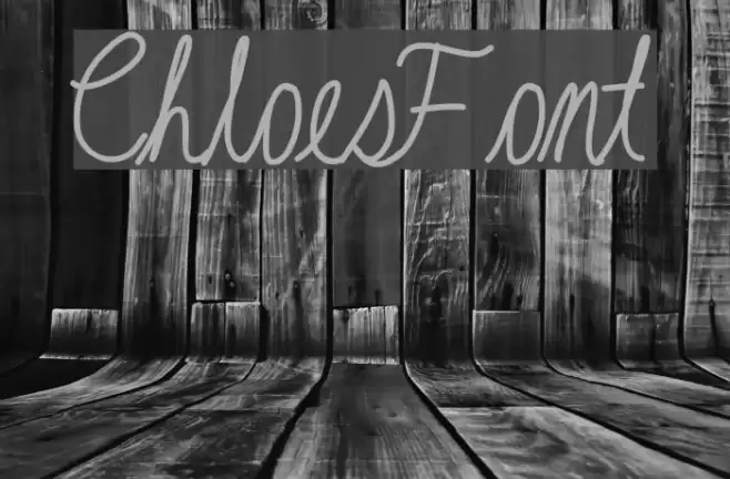 ChloesFont Font examples