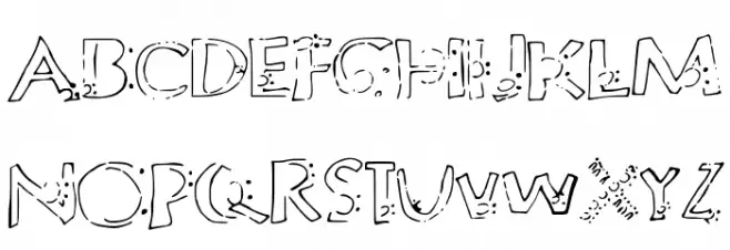 ChloesMusic Schriftart Groß