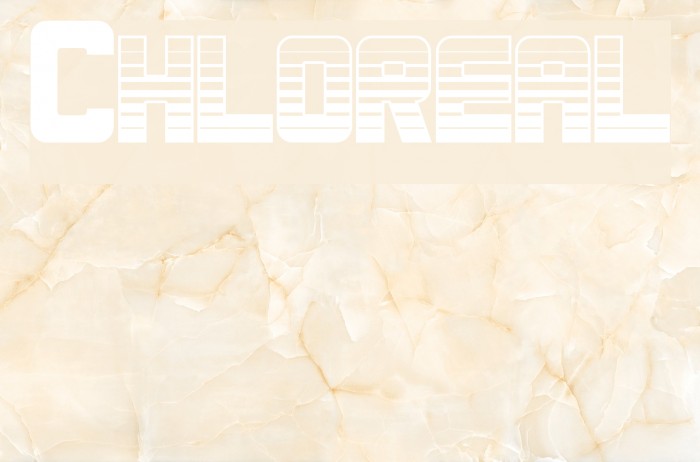 Chloreal Font examples
