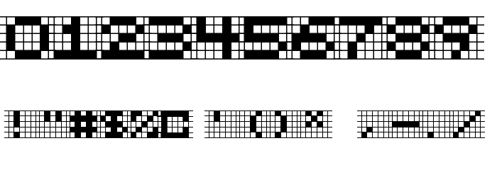 Chlorenuf Font OTHER CHARS