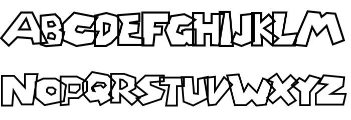 Chlorinap Font LOWERCASE