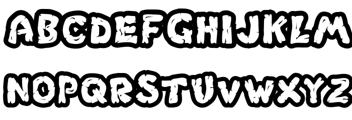 Chlorinar Font LOWERCASE
