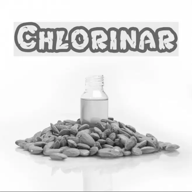 Chlorinar Schriftart examples