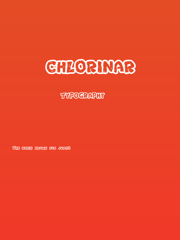 Chlorinar Poster