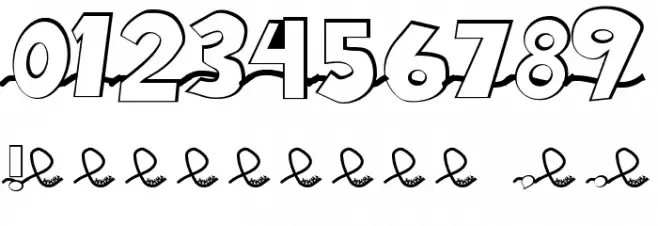 Chlorinej Font OTHER CHARS