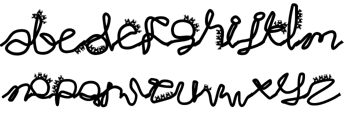 Chlorinej Font LOWERCASE