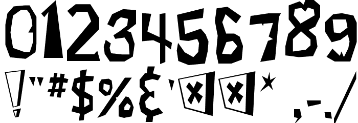 Chlorinez Font OTHER CHARS