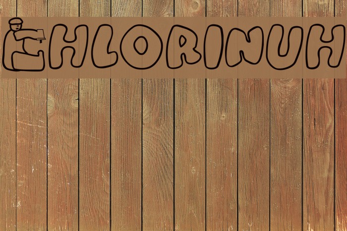 Chlorinuh Font examples