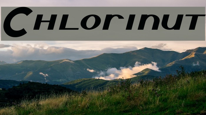 Chlorinut Fonte examples