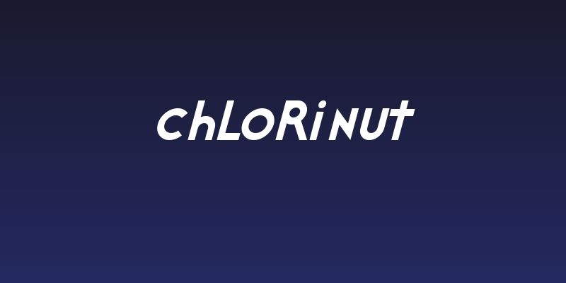 Chlorinut Social Header