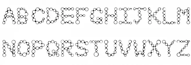 Chlorix フォント 大文字