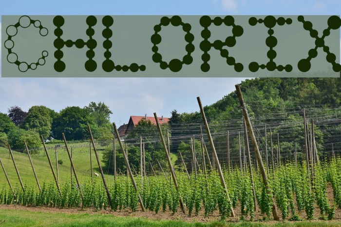 Chlorix Font examples