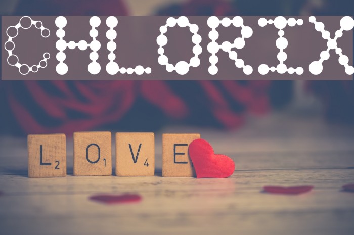 Chlorix Font examples