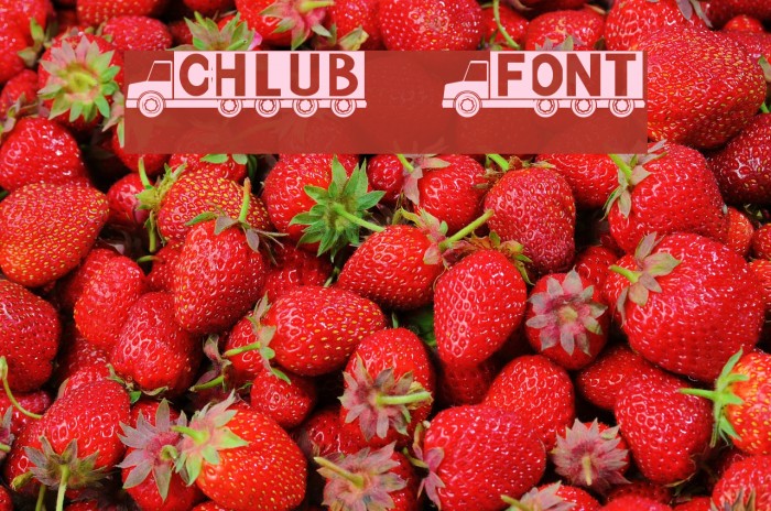 Chlub Font examples