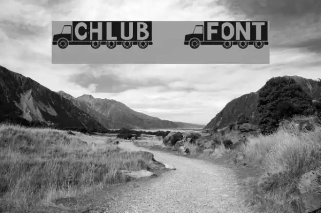 Chlub Font examples