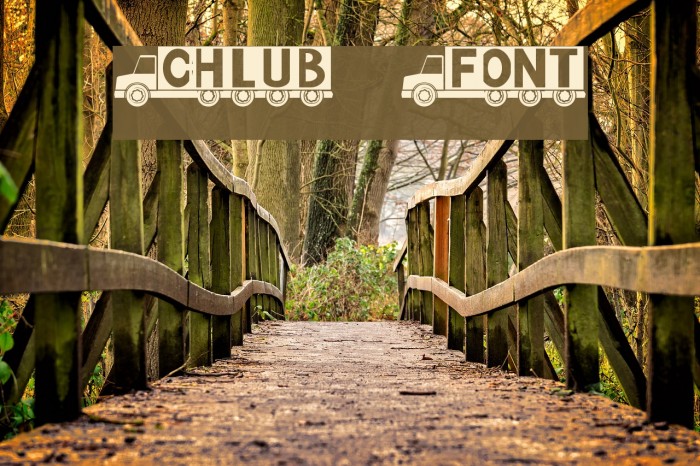 Chlub Font examples