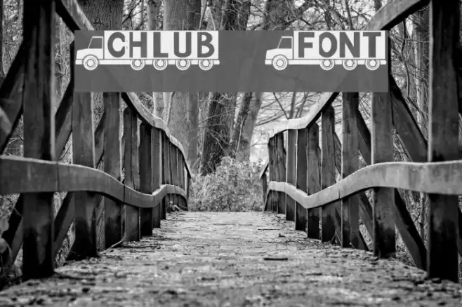 Chlub Font examples