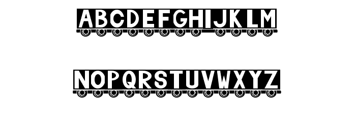 Chlub Font LOWERCASE
